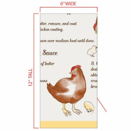 YOUNGS Fried Chicken Pairing Towel 58065